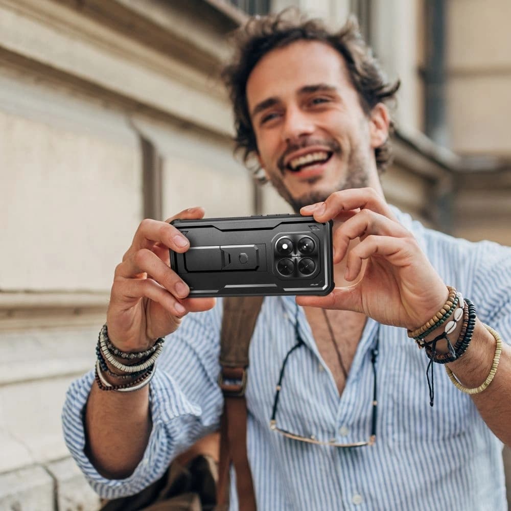 Etui Tech-Protect Kevlar Pro Xiaomi Redmi Note 14 Pro 5G / Poco X7 5G Black - 7