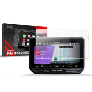 Matte GrizzGlass CarDisplay Protection Seat Leon 4 10" (2024-2025)