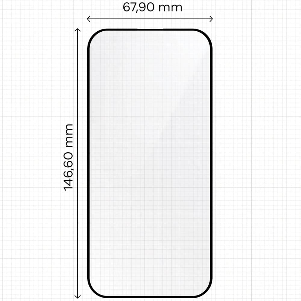 Bizon Glass Aplikator Apple iPhone 16 Pro [2 PACK] - 2