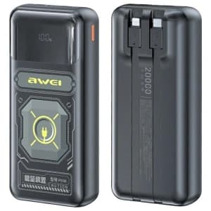 AWEI P99K 20000mAh powerbank negru 22.5W