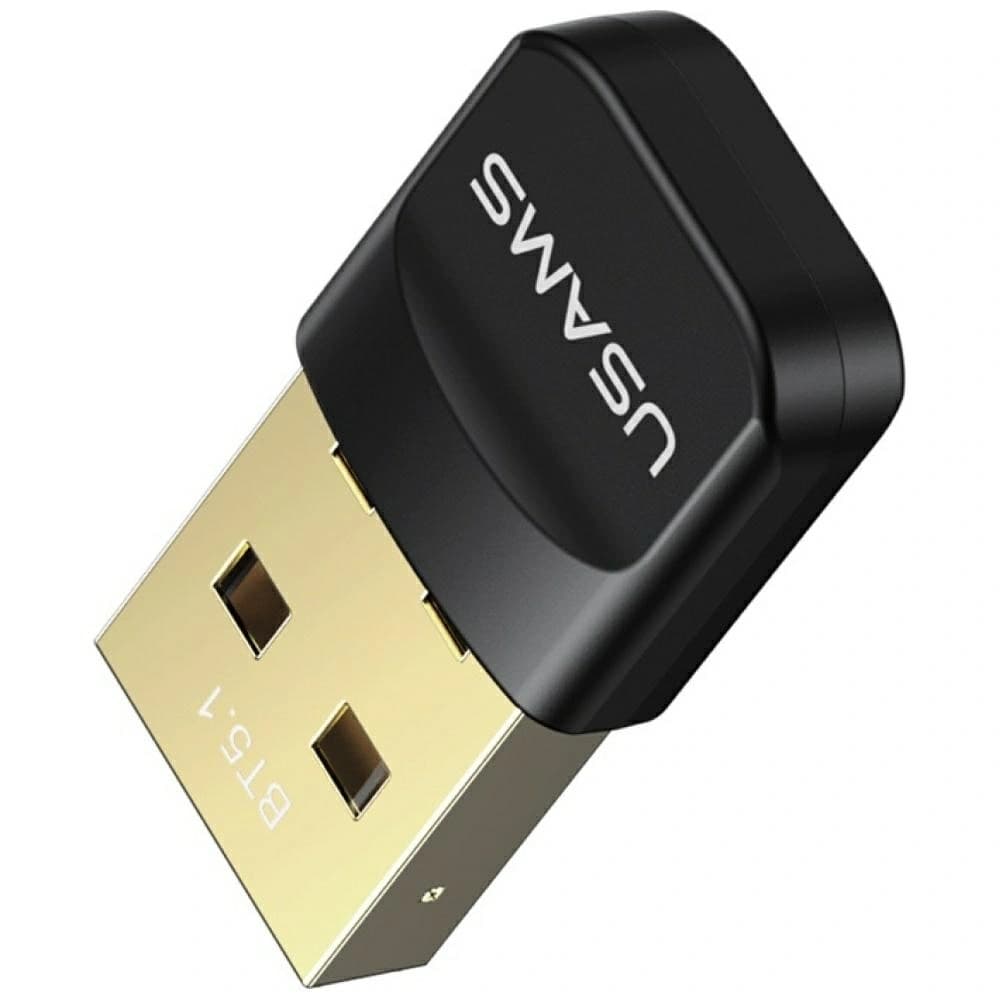 USAMS ZB321 USB-A Bluetooth 5.1 adapter black - 1