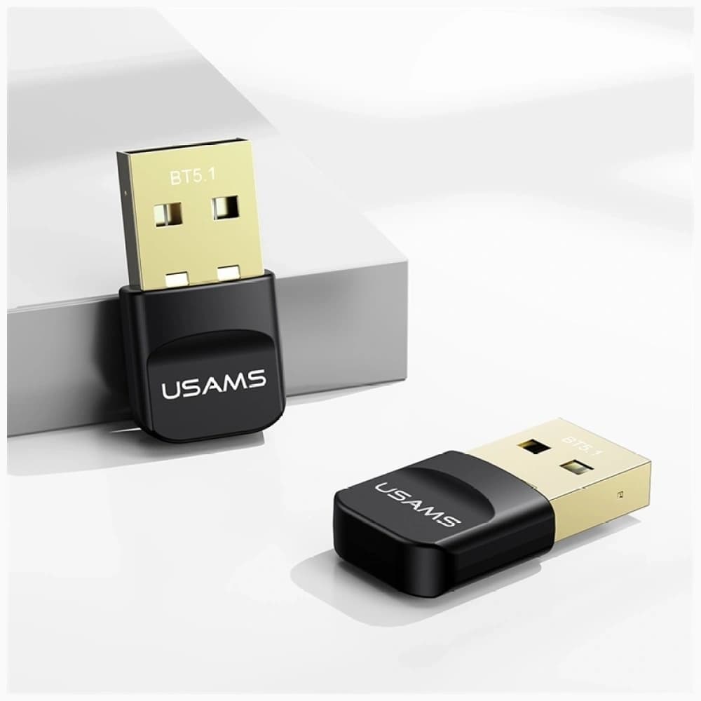 USAMS ZB321 USB-A Bluetooth 5.1 adapter black - 5
