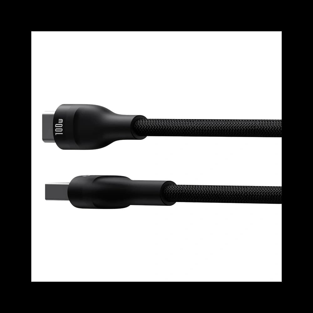 Baseus Flash 2 USB-A / USB-C 100W kábel 1m fekete - 6