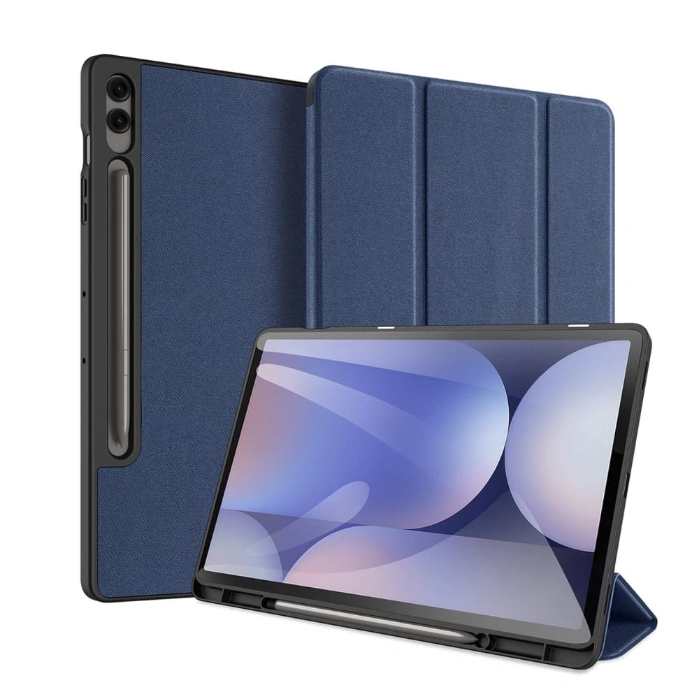 Etui Dux Ducis Domo na Samsung Galaxy Tab S10 Plus / S9 Plus / S9 FE Plus niebieskie - 1