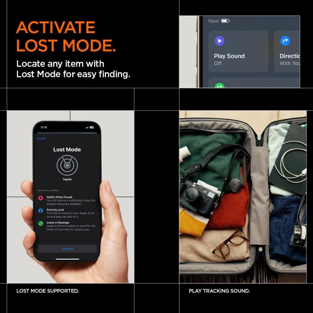 Spigen Tagme Bluetooth Tracker Black - 11