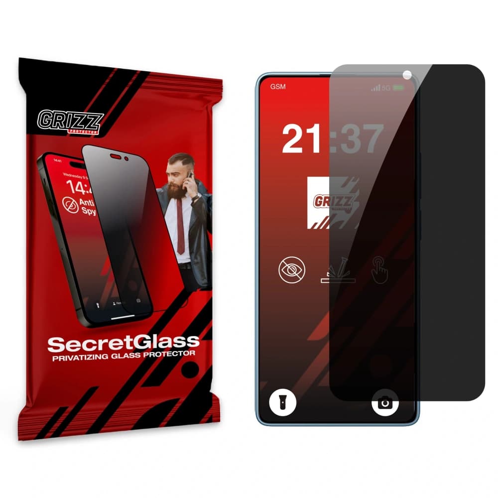 GrizzGlass Matte SecretGlass Xiaomi Redmi Note 14S - 1