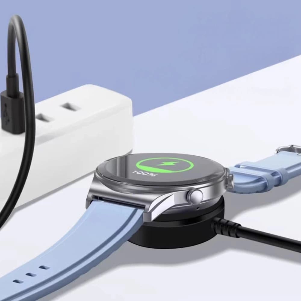 Kabel pro nabíjení Tech-Protect MC03 Ultraboost Magnetický nabíjecí USB-C kabel 100 cm Samsung Galaxy Watch Černý - 2