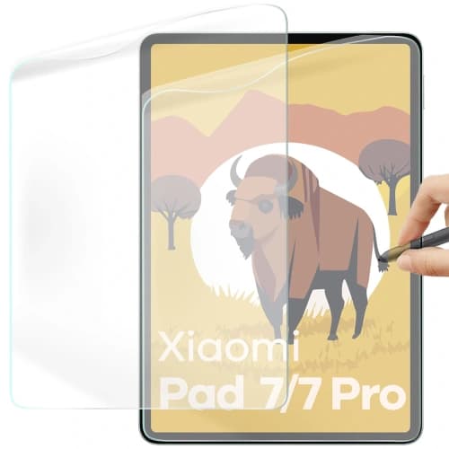 Bison Film Papyrus Paper Imitation Film for Xiaomi Pad 8 / 8 Pro / 7 / 7 Pro [2 PACK]