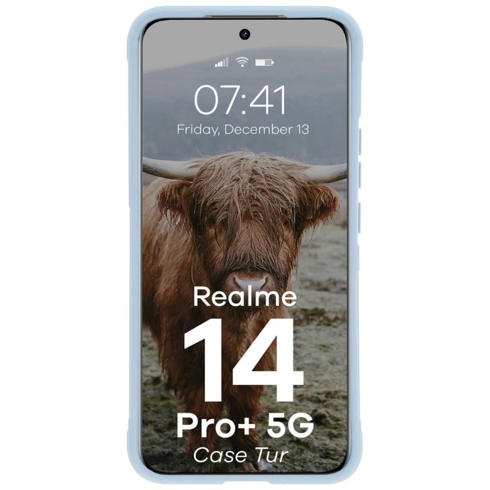 Pancerne etui Bizon Case Tur do Realme 14 Pro Plus 5G jasnoniebieskie - 5
