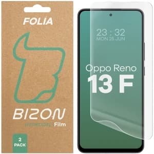 Bizon Glass Hydrogel Elülső Oppo Reno13 F [2 PACK]