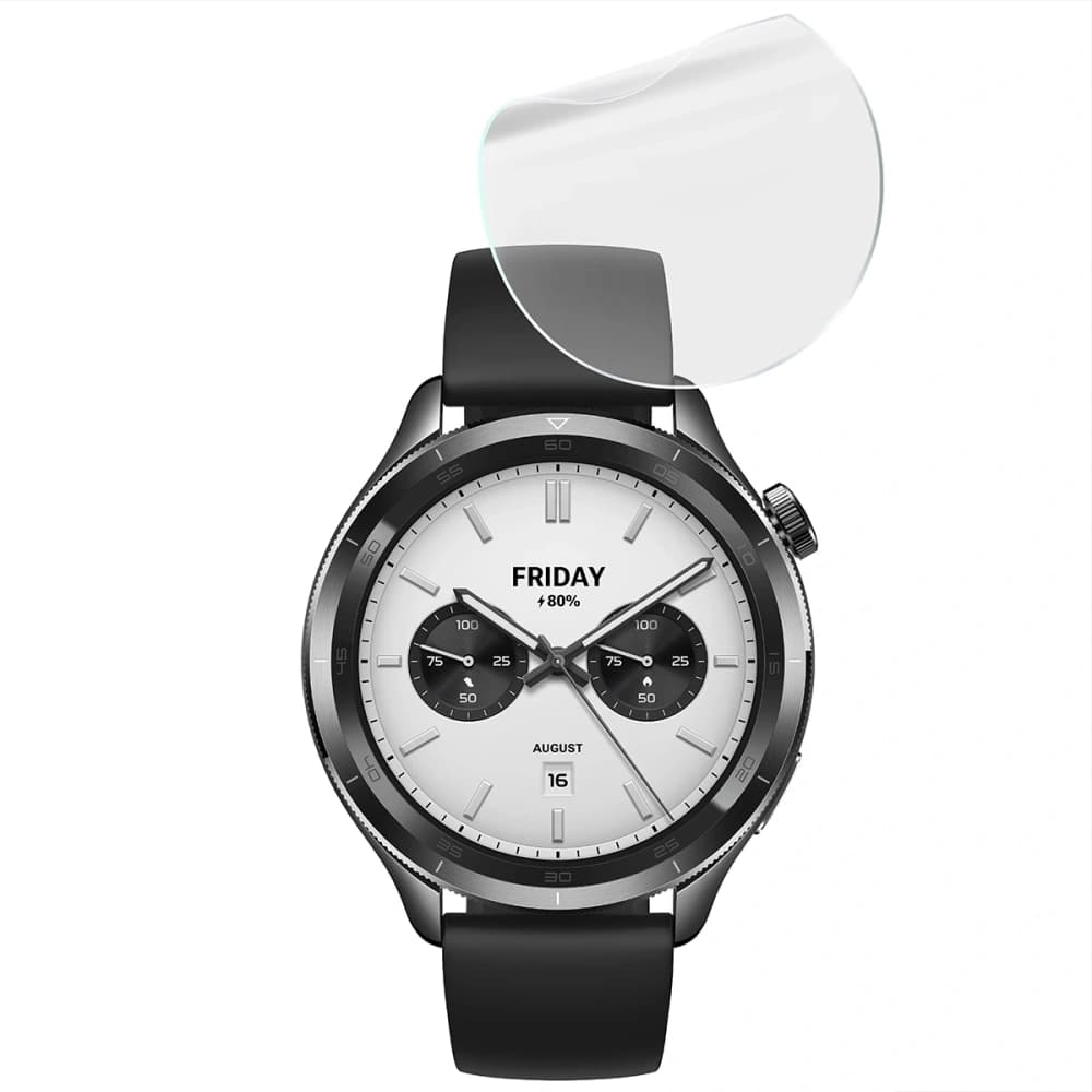 Bizon Glass Watch Hydrogel Xiaomi Watch S4 [2 PACK] - 5
