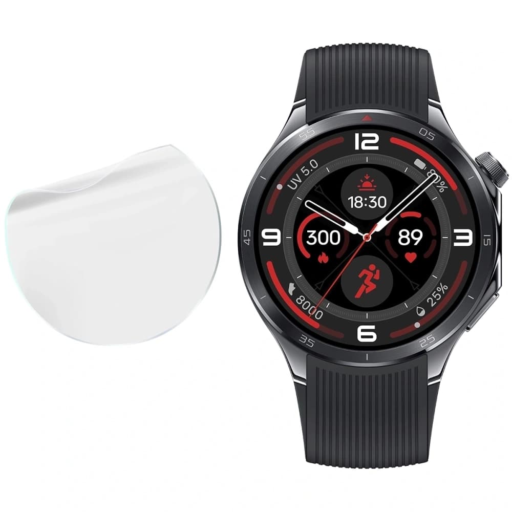 Bizon Glass Watch Hydrogel OnePlus Watch 3 [2 PACK] - 4