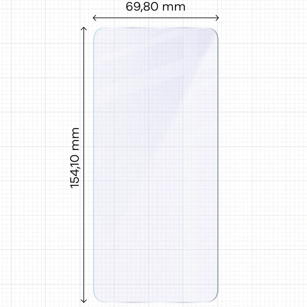 Bizon Glass Mule Flexible hybrid glass Xiaomi POCO F7 Ultra - 3