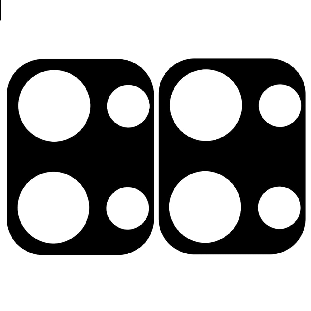 Bizon Glass Linse Oppo Reno13 [2 PACK] - 2