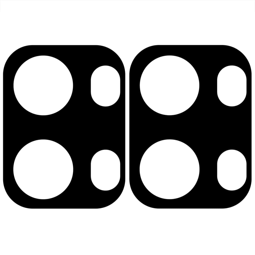 Szkło na aparat Bizon Glass Lens do Oppo Reno13 Pro [2 PACK] - 3