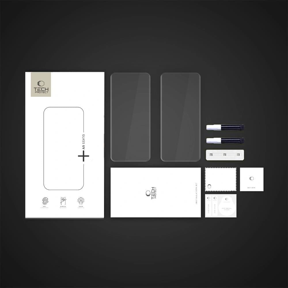 Gehärtetes Glas Tech-Protect Glass UV+ Motorola Edge 60 Fusion / Edge 60 Clear [2 PACK] - 4