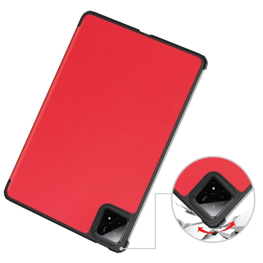 Bizon Case Tab Croc Xiaomi Pad 8 / 8 Pro / 7 / 7 Pro rot - 3