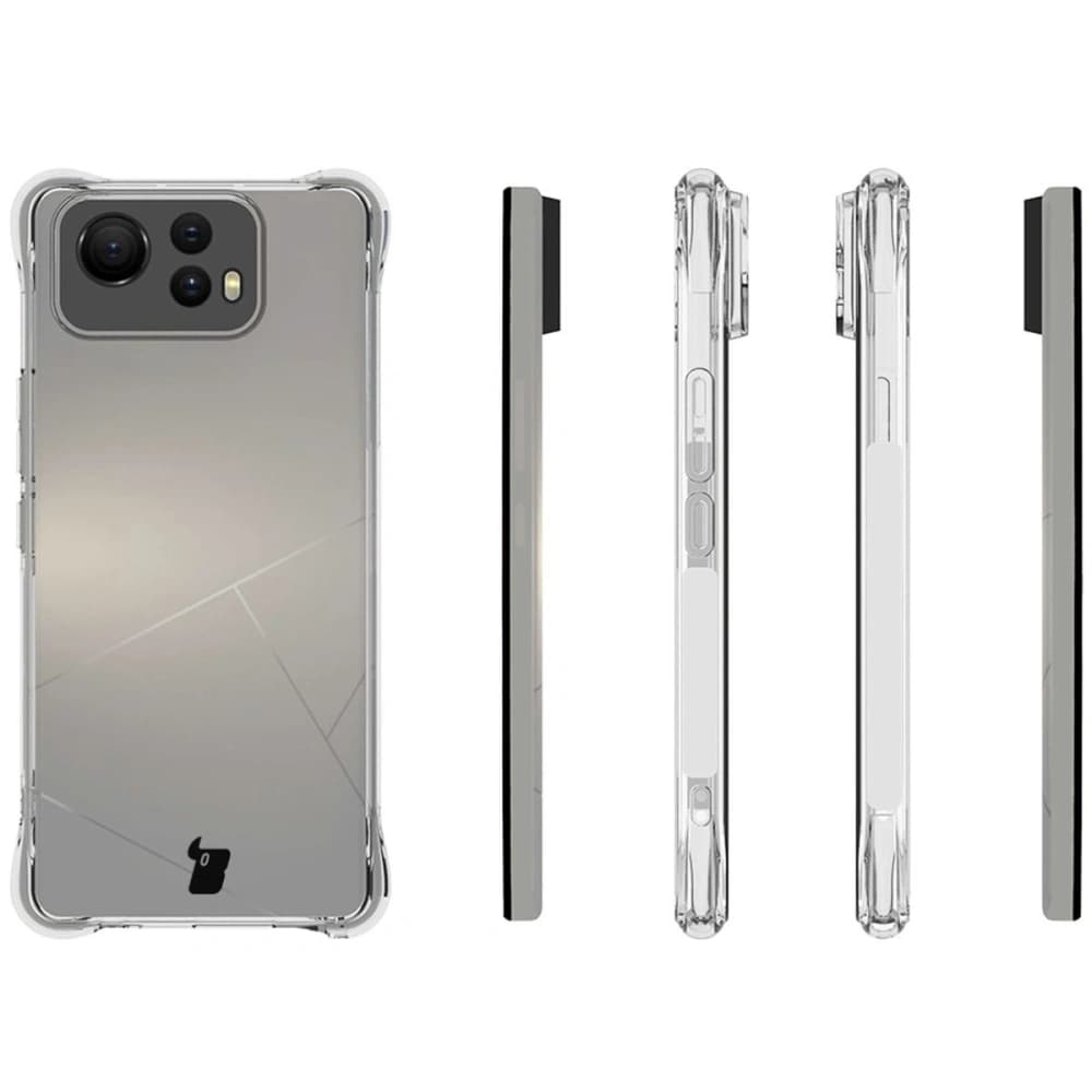 Bizon Case Clear Pack tok + 2x kijelzőüveg Asus Zenfone 12 Ultra tiszta - 4