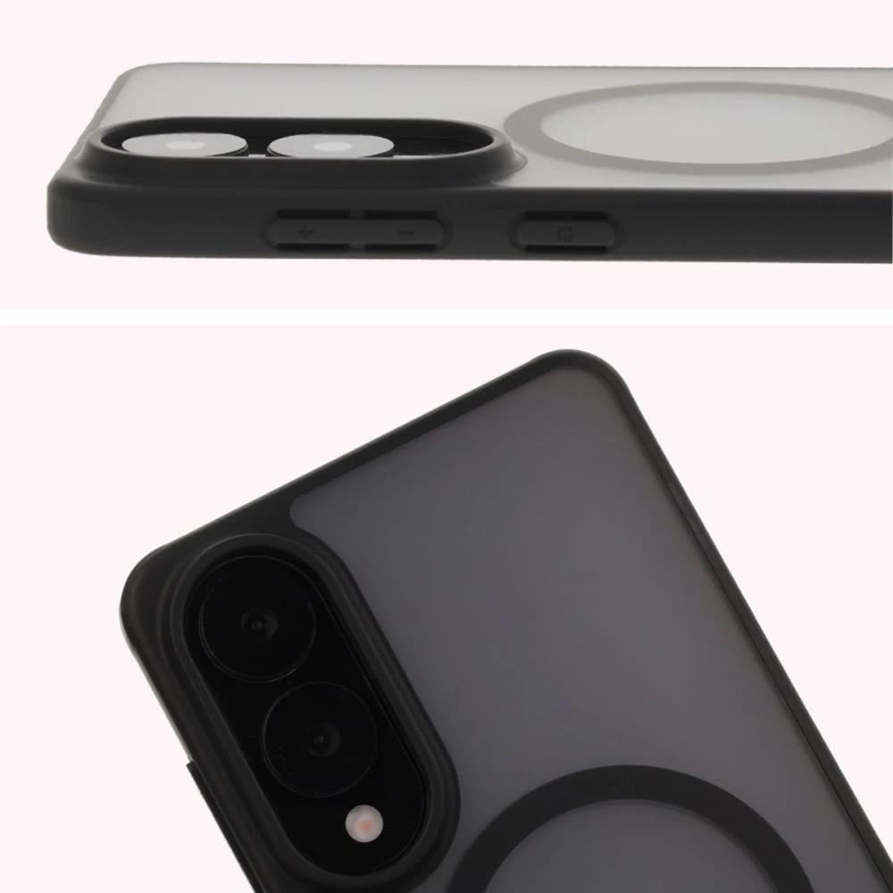 Bizon Case MatteO Magnetic Samsung Galaxy S25 Edge smoky black - 4