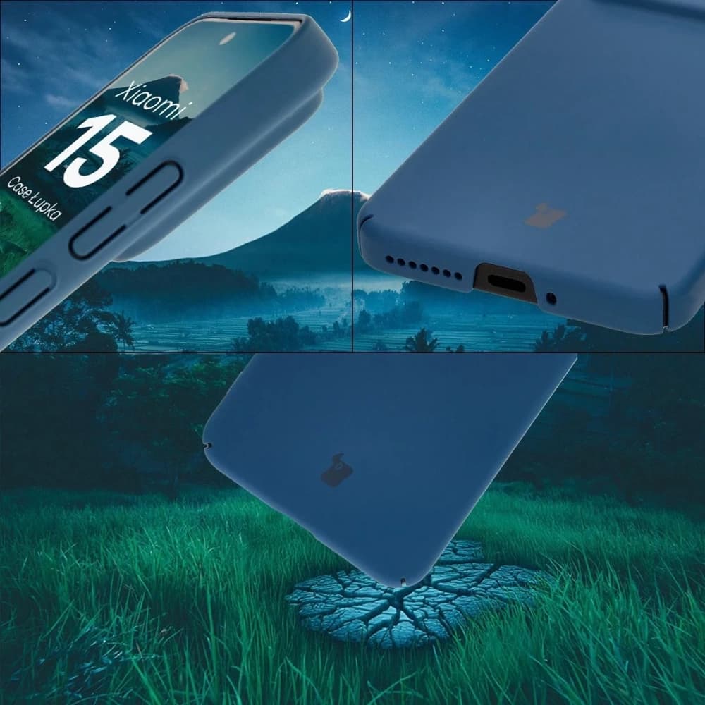 Bizon Case Lupka Xiaomi 15 kék - 5