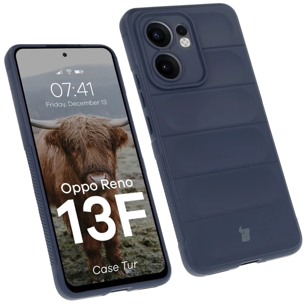 Bizon Case Tur Oppo Reno13 F navy blau - 1