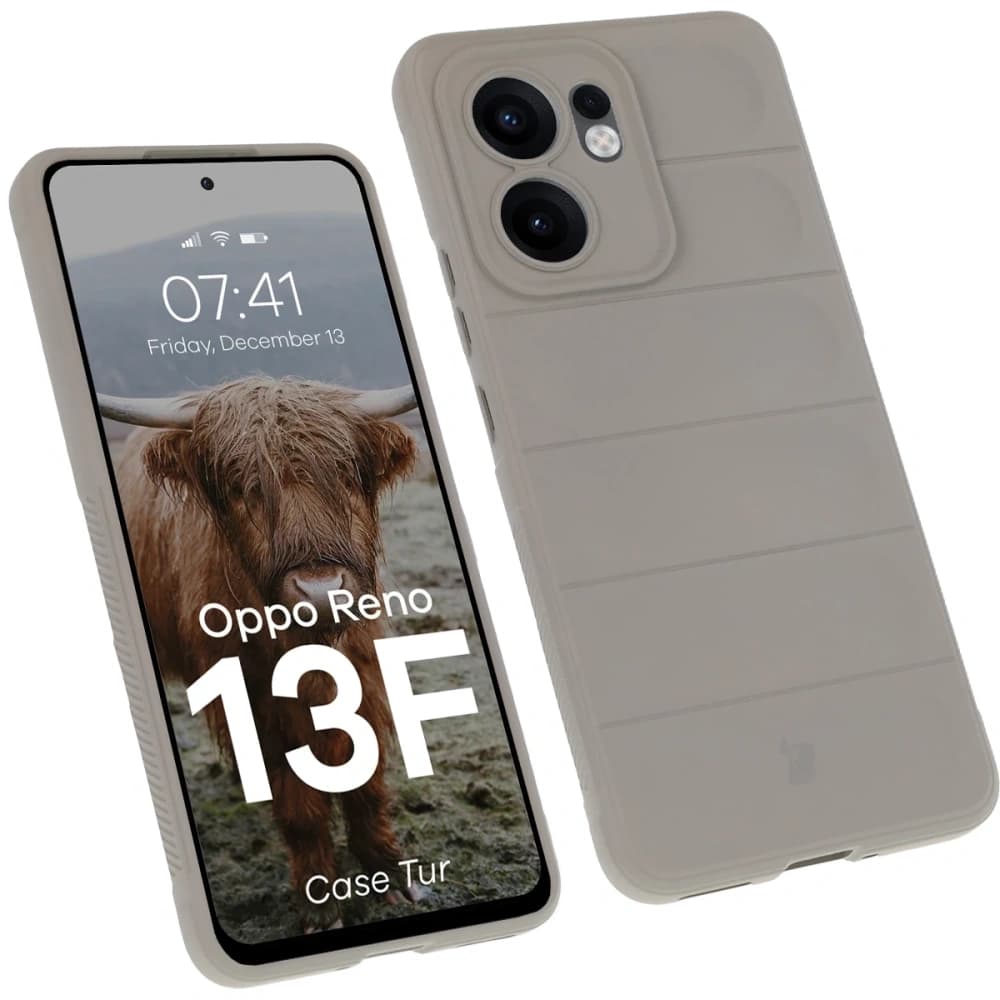 Bizon tok Tur Oppo Reno13 F világosszürke - 1
