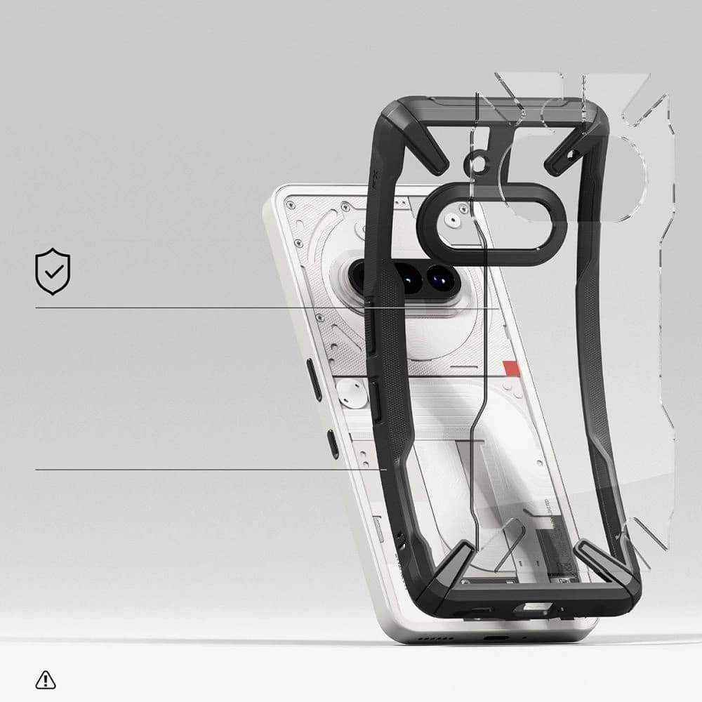 Etui Ringke Fusion-X Nothing Phone 3a Black - 4