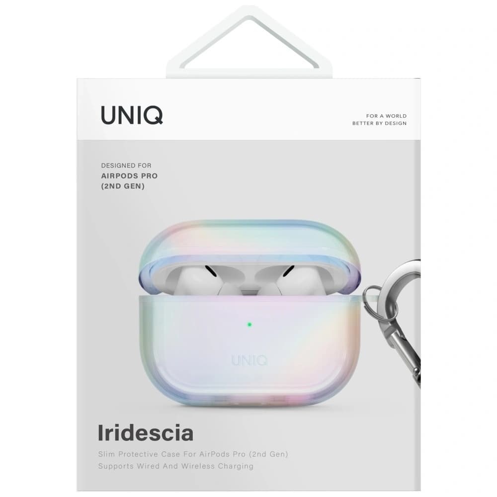 Etui UNIQ Iridescia do Apple AirPods Pro 2 Hang Case holo quartz - 4