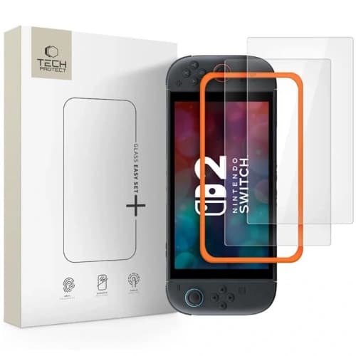 Tech-Protect Easy Set+ Nintendo Switch 2 Klar [2 PACK]
