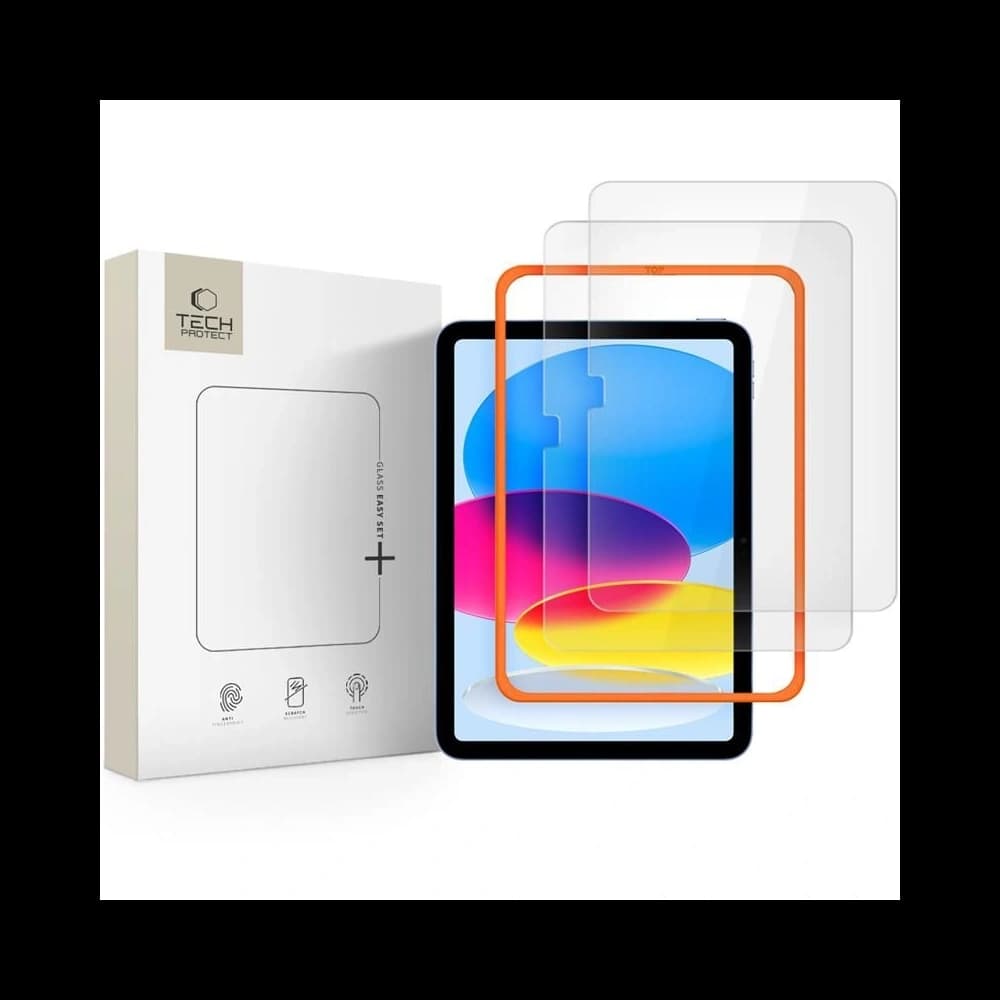 Tech-Protect Easy Set+ Apple iPad 10,9" 2022 / 11" 2025 Átlátszó [2 CSOMAG] - 1