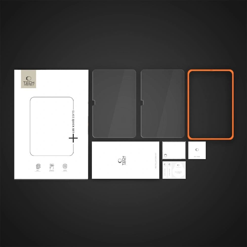 Tech-Protect Easy Set+ Apple iPad 10,9" 2022 / 11" 2025 Átlátszó [2 CSOMAG] - 5