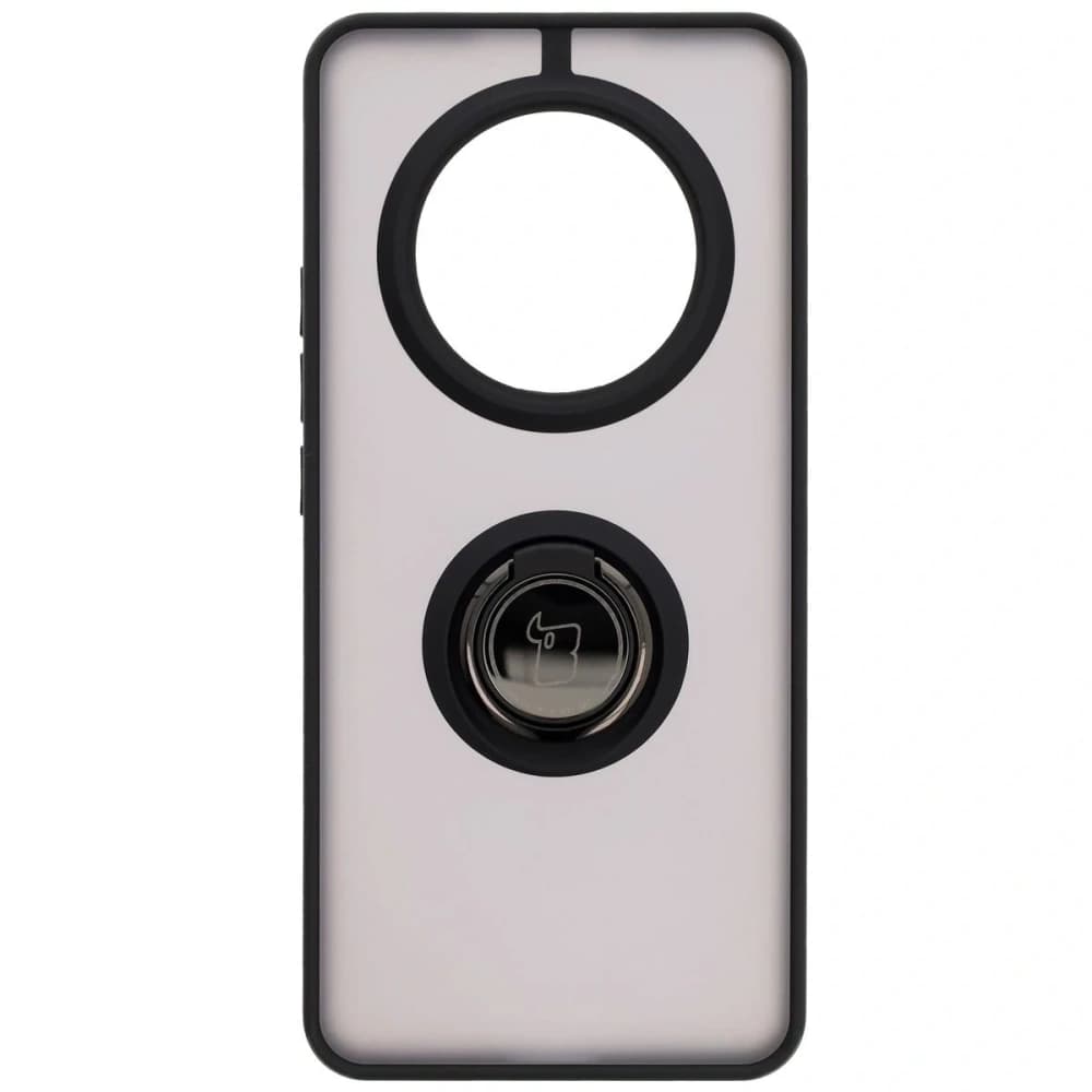 Bizon Case Hybrid Ring Realme 14 Pro 5G smoky with a black frame - 2