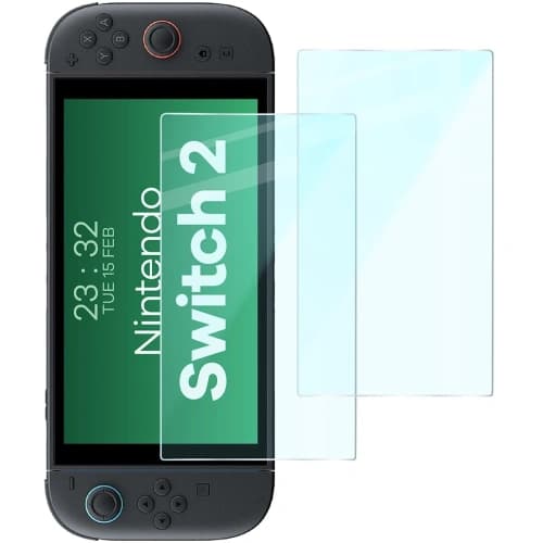 Bizon Glass Tab Klar Nintendo Switch 2 [2 PACK]