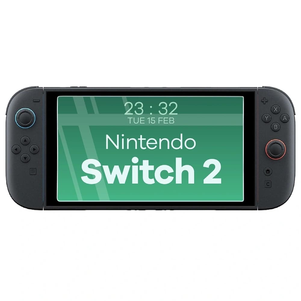 Bizon Glass Tab Clear Nintendo Switch 2 [2 PACK] - 3