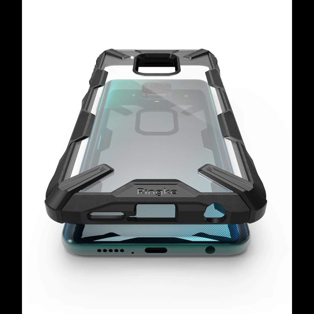 Etui Ringke Fusion-X Redmi Note 9S/9 Pro/9 Pro Max Negru - 6
