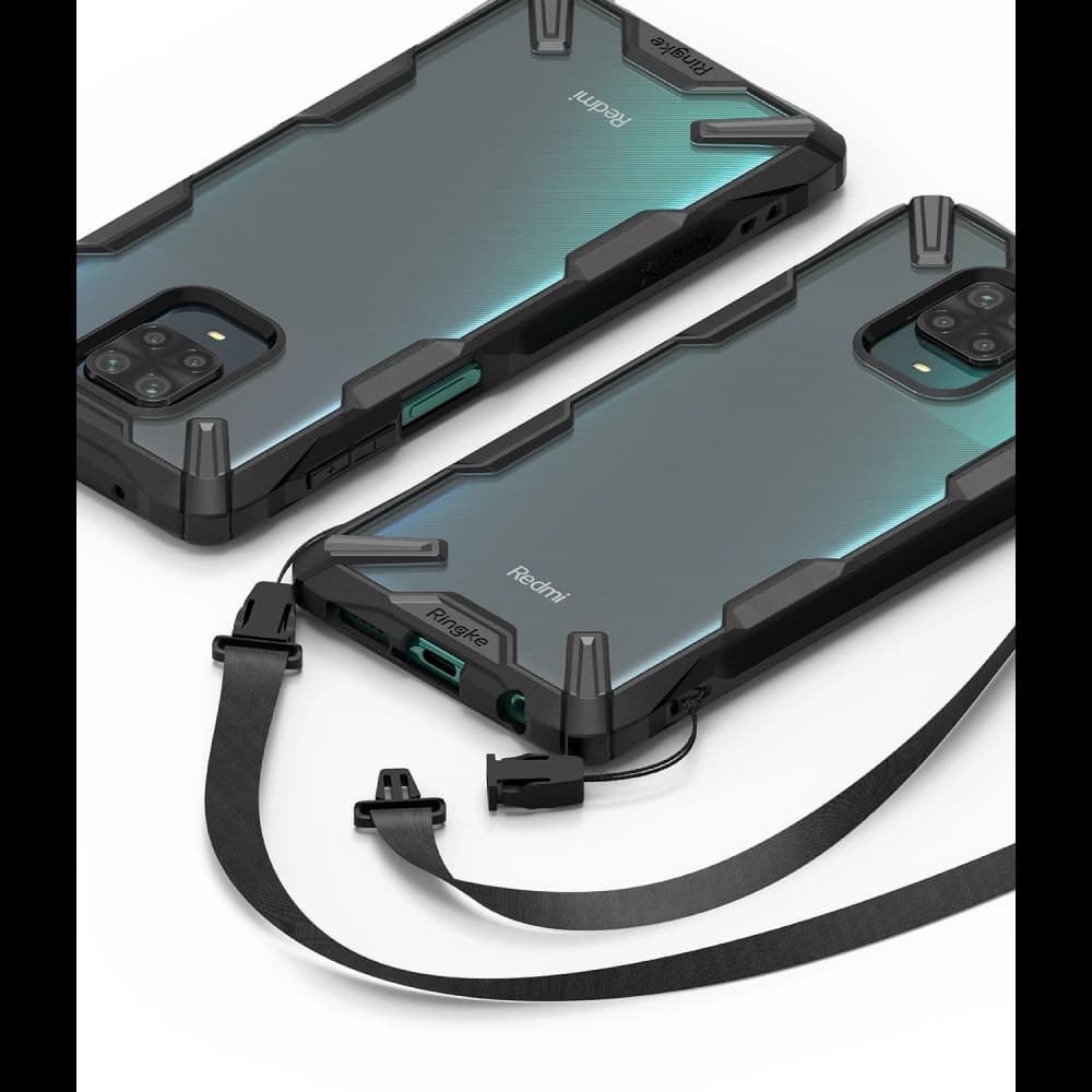 Etui Ringke Fusion-X Redmi Note 9S/9 Pro/9 Pro Max Negru - 7