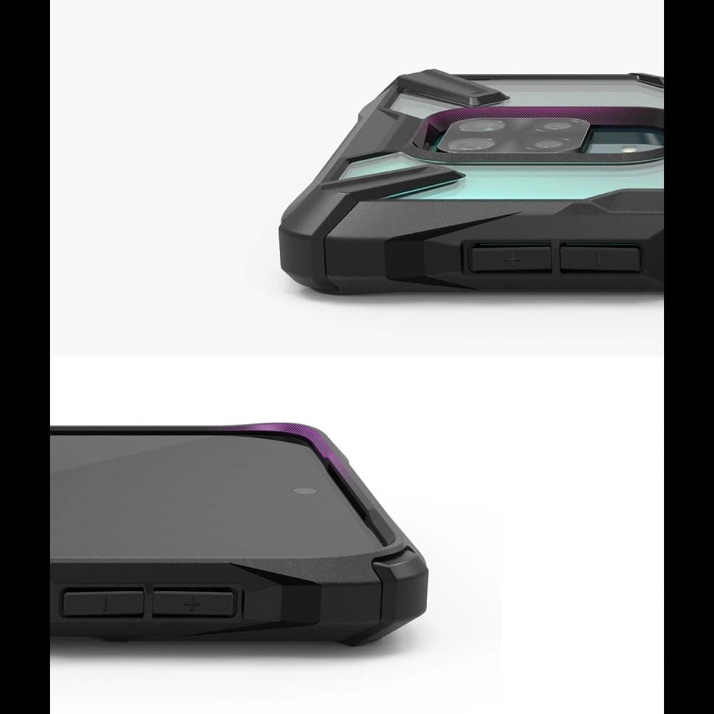 Etui Ringke Fusion-X Redmi Note 9S/9 Pro/9 Pro Max Negru - 8