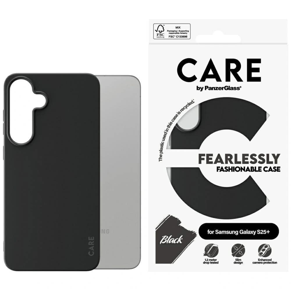 CARE by PanzerGlass Fashion Samsung Galaxy S25+ Plus black - 1