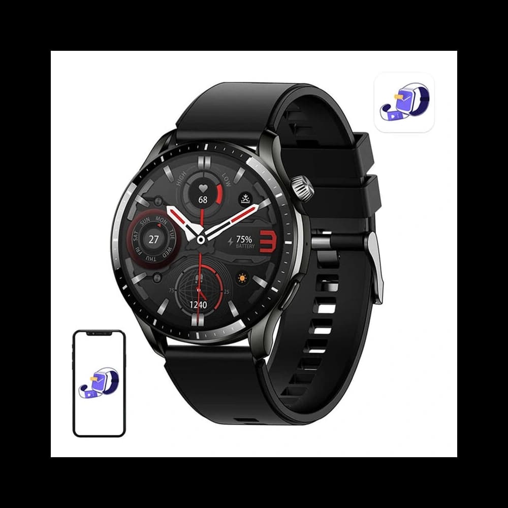 Blitzwolf BW-EP10 smartwatch (black) - 1