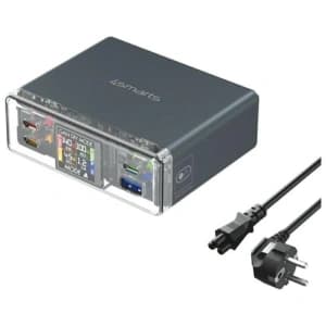 Stație de încărcare 4smarts Lucid 300W cu modul DIY gri