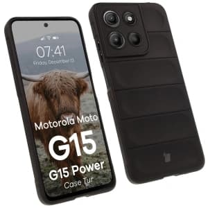 Bizon pouzdro Tur Motorola Moto G15 / G15 Power černé