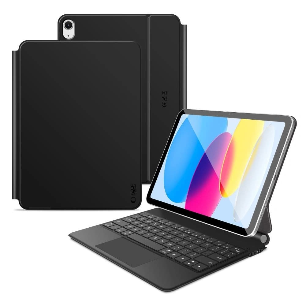 Tech-Protect SmartCase Magnetic + Keyboard Apple iPad 10.9" 2022 / 11" 2025 Black - 1