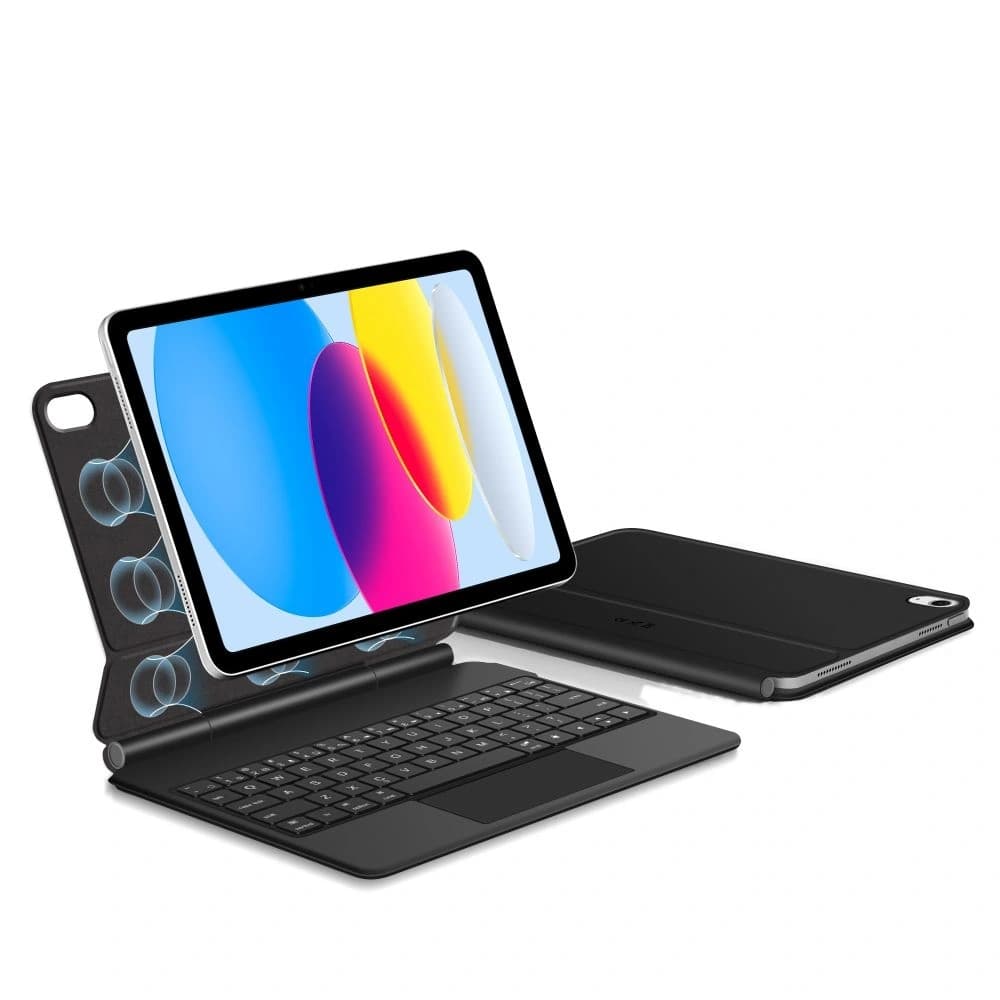 Tech-Protect SmartCase Magnetic + Keyboard Apple iPad 10.9" 2022 / 11" 2025 Black - 4