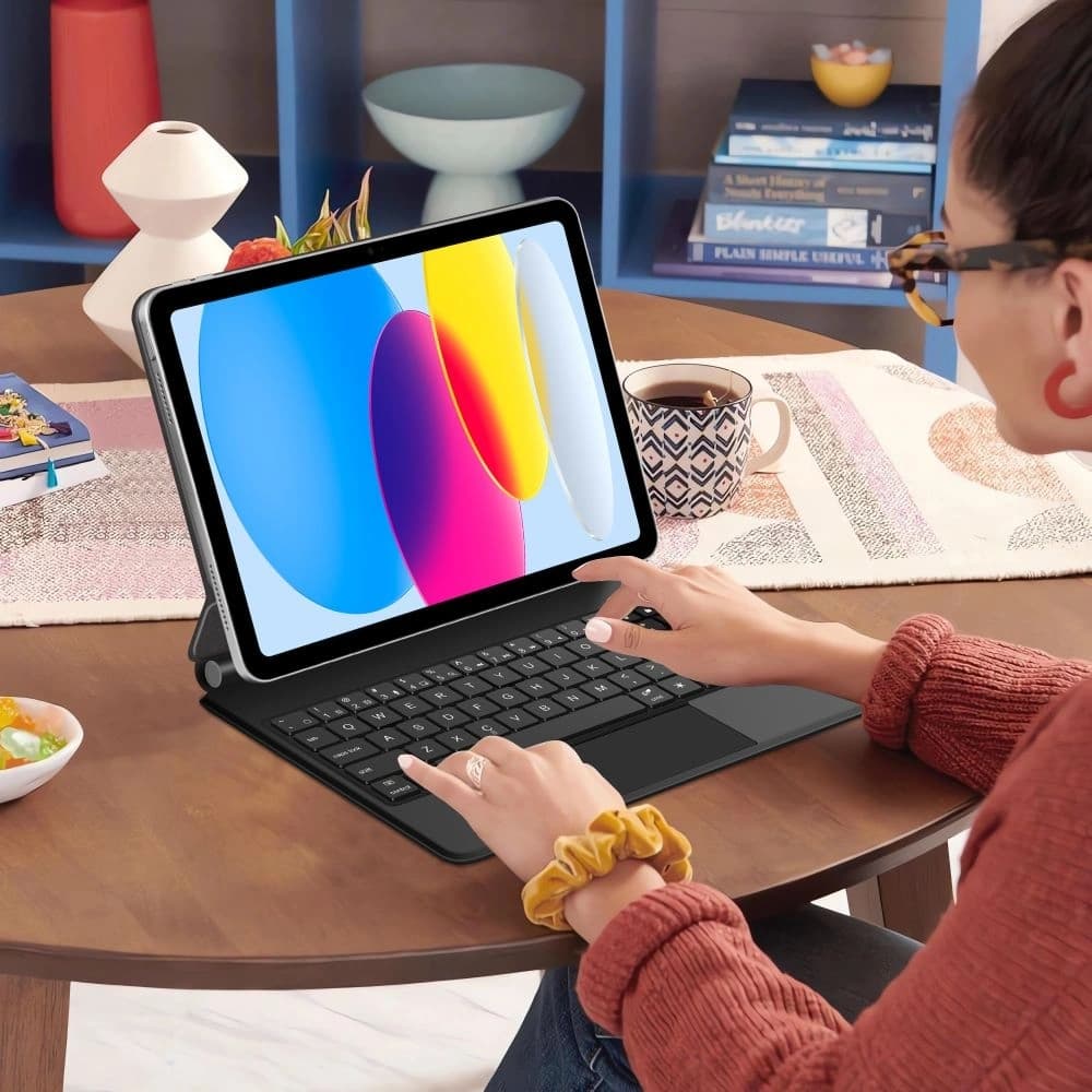 Tech-Protect SmartCase Magnetic + Keyboard Apple iPad 10.9" 2022 / 11" 2025 Black - 10