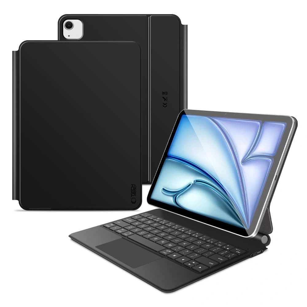 Tech-Protect SmartCase Magnetic + Tastatur für Apple iPad Air 10,9" 2020/2022 / iPad Air 11" 2024/2025 Schwarz - 1