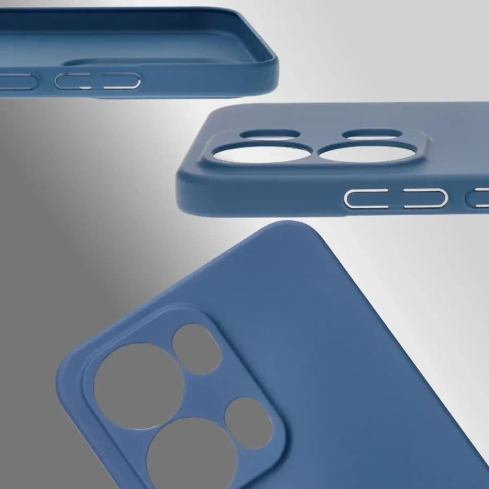 Etui Bizon Case Łupka do Oppo Reno13 Pro niebieskie - 4