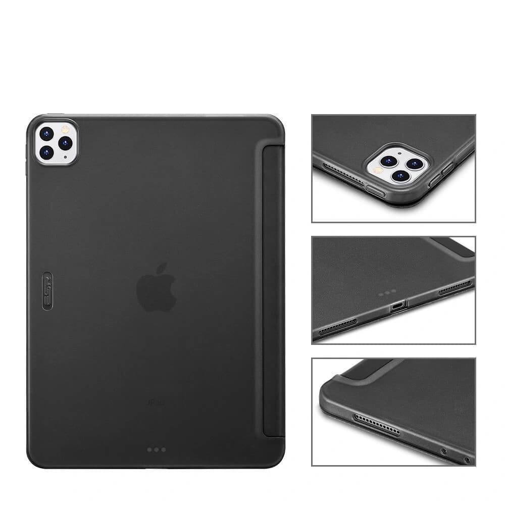 Etui ESR Rebound Slim Apple iPad Pro 12.9 2018/2020 (3. és 4. generáció) Jelly Black - 2