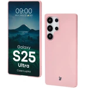 Bizon Case Lupka Samsung Galaxy S25 Ultra růžová