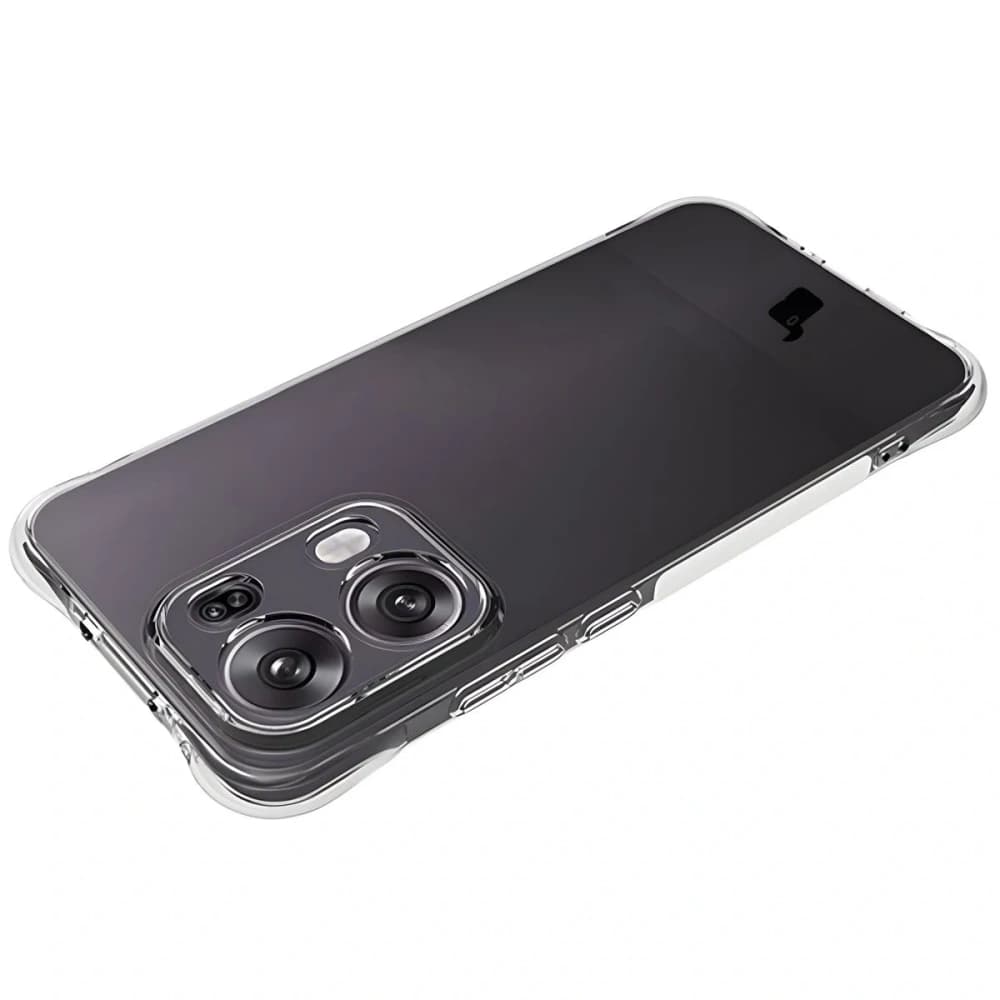 Elastyczne etui Bizon Case Salpa do Oppo Reno13 Pro przezroczyste - 5