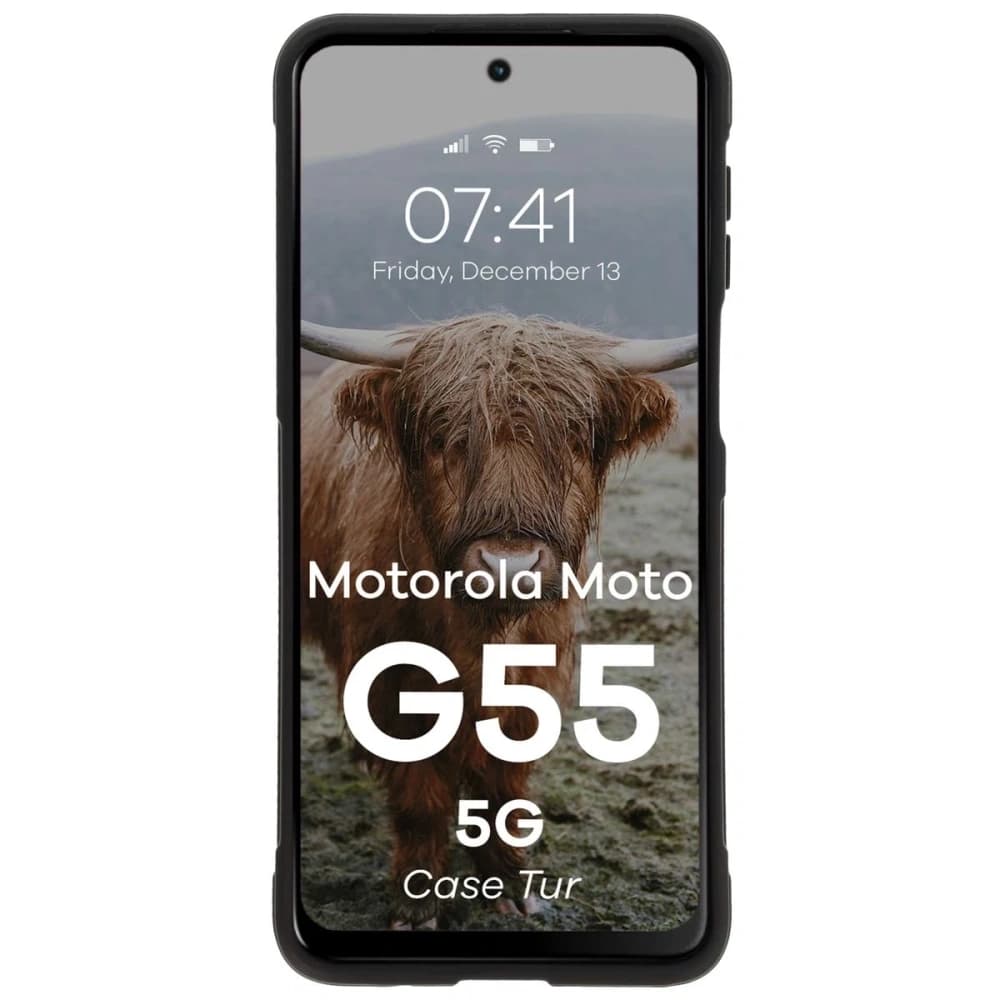 Bizon Case Tur Motorola Moto G55 5G černý - 5
